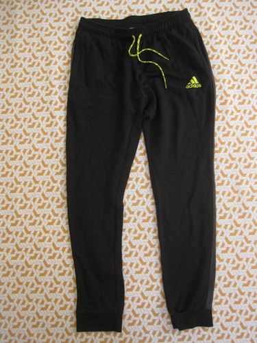 Pantalon adidas noir jaune - pantalon,