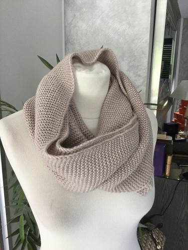 Tour cou echarpe - cou, beige