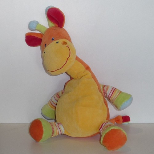 Doudou girafe mots - mots, d'enfants