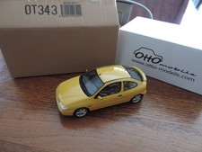 RENAULT MEGANE MK1 COUPE 2.0 16V JAUNE 1/18 OTTO OTTOMOBILE OTTOMODELS