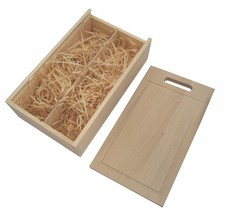 Coffret bois vin double +