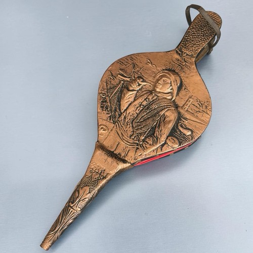 Ancien soufflet cheminée - ancien, de