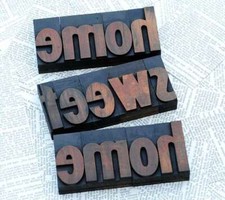 HOME SWEET HOME caractères