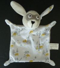 P4* Doudou plat LAPIN masqué