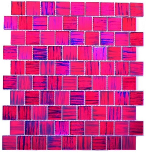 Mosaïque translucide crystal