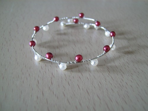 Bracelet couleur ivoire - bracelet,