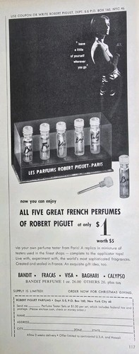 1964 les parfums robert - parfums,