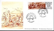 2896+ FDC  ENVELOPPE 1er JOUR    400° ANNIVERSAIRE  NICOLAS POUSSIN