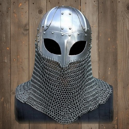 Casque viking cotte de - en,