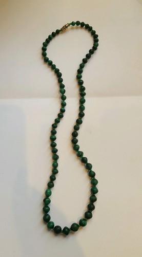 Beau collier malachite réf - beau,
