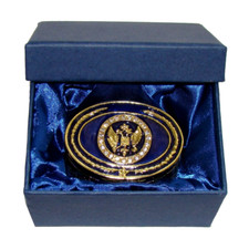 Réplique Tabatiere Faberge - Boite Tsar - Aigle russe - Boite tabac Fabergé