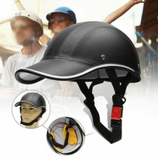 Moto casque demi-casques jet scooter casquette de baseball hommes femmes unisexe