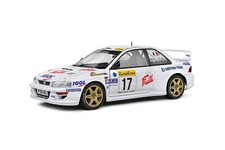 Subaru Impreza S5 rallye WRC Panizzi ,Solido 1/18eme ,neuve,longueur 23cm, métal