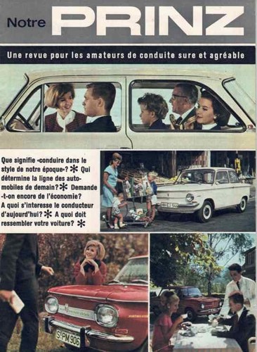 Catalogue brochure nsu prinz - catalogue,