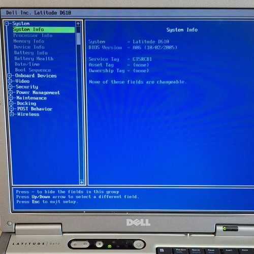 Dell latitude d610 14in - d610,