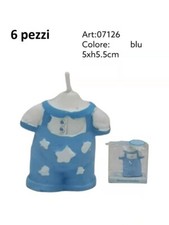 X Set 6 Pièces Bougies Cire