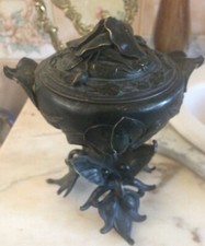 Cassolette en bronze XIX eme 