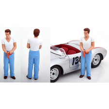 FIGURINE James Dean STANDING FOR PORSCHE 356 A SPEEDSTER 1955 1:12 Kk Scale Figu