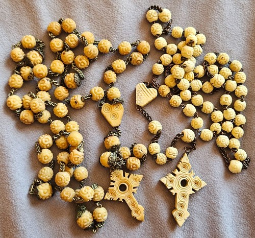Lot chapelets en perles - de, 2
