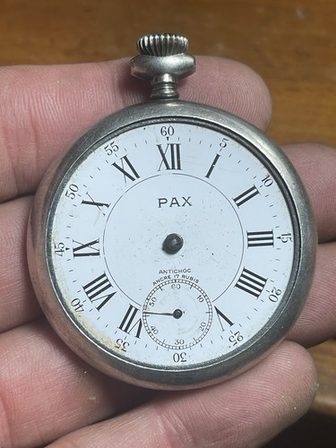 Montre gousset mécanique - montre, pax