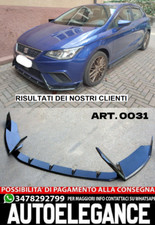 0031 Seat Ibiza 6F Spoiler Fr Spoiler Sous Pare-Choc ABS Noir Séparateur