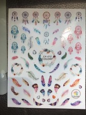 1 Feuille 3D Dreamcatcher Nail