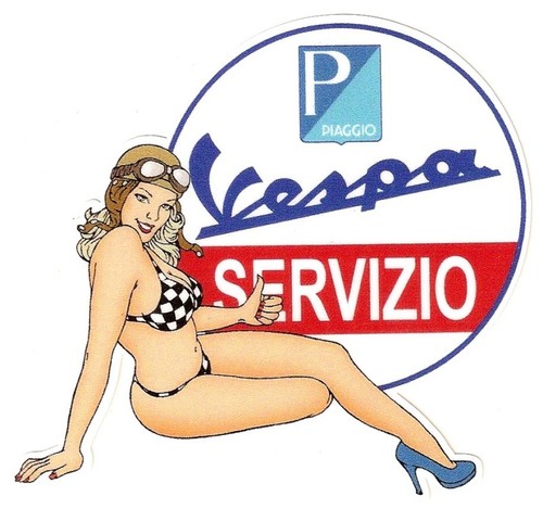 Vespa servizio right pin - right,