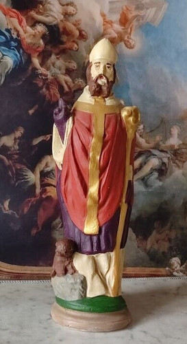 Statue saint ghislain - saint, de