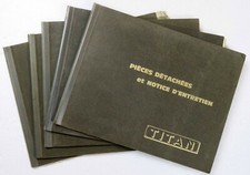 5 Manuels pièces détachées