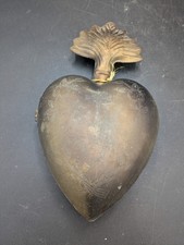 Ancien Ex Voto Cœur De Marie