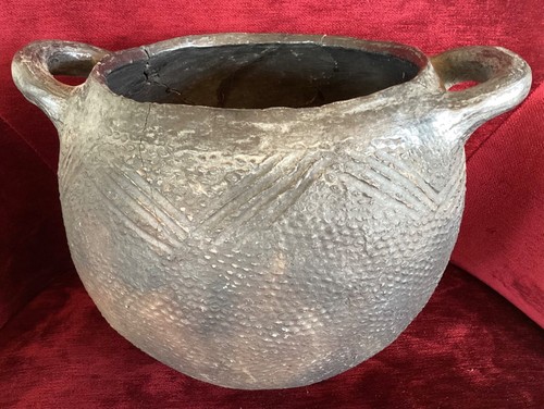 Ancien vase lobi - ancien,
