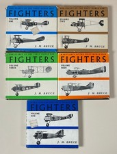 War Planes of the First World War - Fighters Vol 1, 2, 3, 4 and 5 - J.M. Bruce