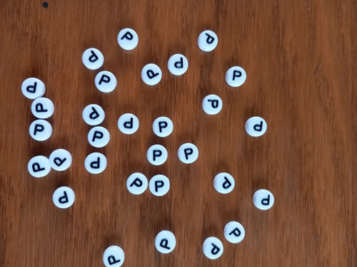 Lot perles alphabet - 30,