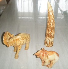 Défense éléphant en résine