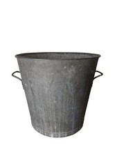 bassine Ronde En Zinc 