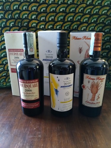 Trio 3x70cl velier foursquare - 3x70cl,