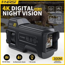 FNIRSI NVS-40 NVS-20 Night Vision Device 4K UHD Infrared Night Vision Scope Sigh