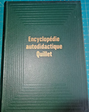 867-LIVRE ENCYCLOPEDIES AUTODIDACTE QUILLET EN 4 VOLUMES 1963  ETAT TRES BON