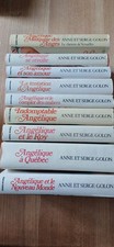 LOT 9 LIVRES ANGELIQUE PAR ANNE ET SERGE GOLON - EDITION FRANCE LOISIRS