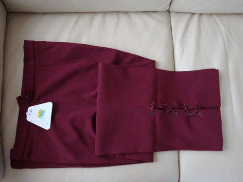 Pantalon ouzo bordeaux - -,