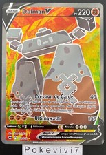 Carte Pokemon DOLMAN 193/202 V FA Full Art Epée et Bouclier 1 EB01 FR OCCASION