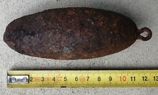 P6- ANCIEN POIDS POUR HORLOGE COMTOISE 657grammes