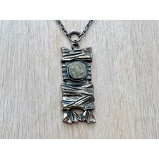 Collier pendentif en argent