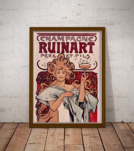 Affiche poster alphonse - alphonse, mucha