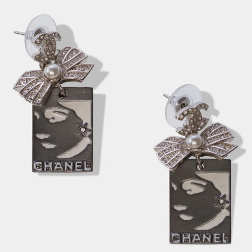 Bijoux chanel métal argent - bijoux,