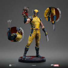 MARVEL Deadpool & Wolverine Scale 1:10 WOLVERINE Statue Iron Studios Sideshow