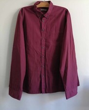 Chemise bordeaux coton classique T44 Angelo Litrico by C&A (4503038)