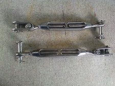 1 x tendeur / Ridoir  M12 inox A4 / cable 10mm + rotule gamme pro