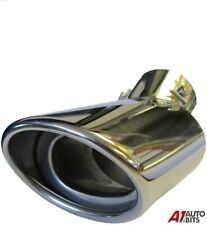 2x Acier Échappement Bordure