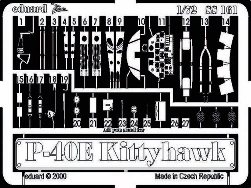 40e kittyhawk eduard - kittyhawk,, 1/72